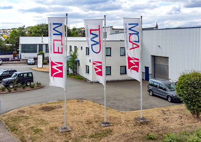 Außenansicht des Firmengeländes