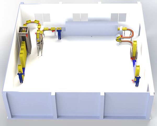 Beispielanlage als 3D Modell
